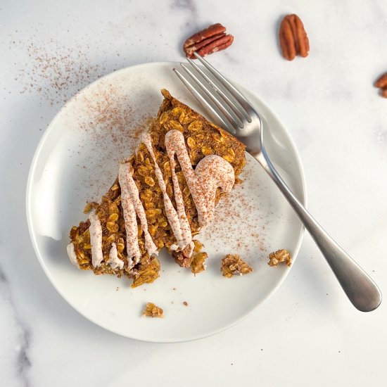 Pumpkin Oatmeal Bars