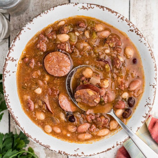 Cajun 15 Bean Soup Recipe