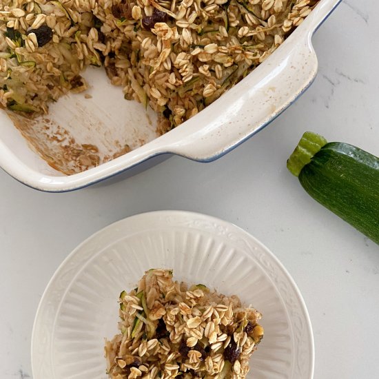 Zucchini Bread Oatmeal