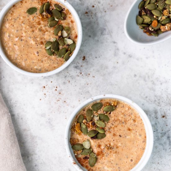 Pumpkin Overnight Oats