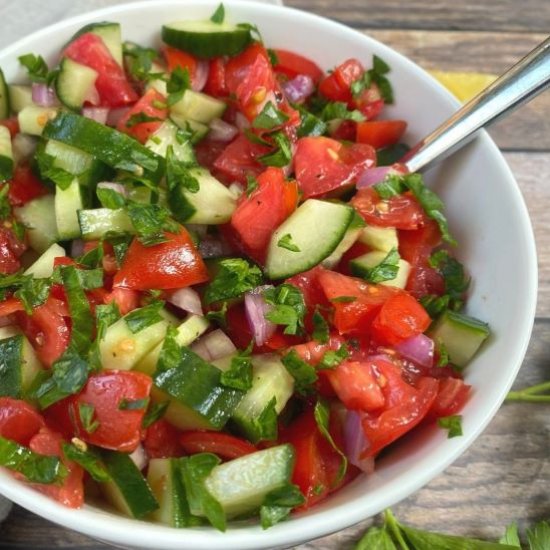 Cucumber Tomato Salad