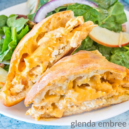 Buffalo Ranch Chicken Melts