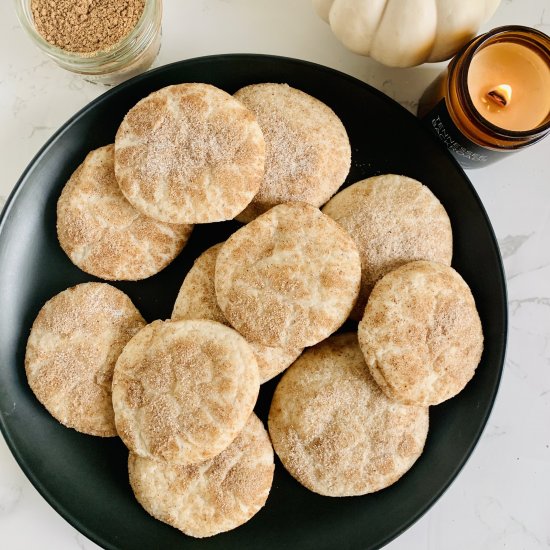 Vegan Chai Snickerdoodles