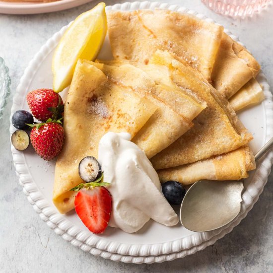 Traditional French Crêpes