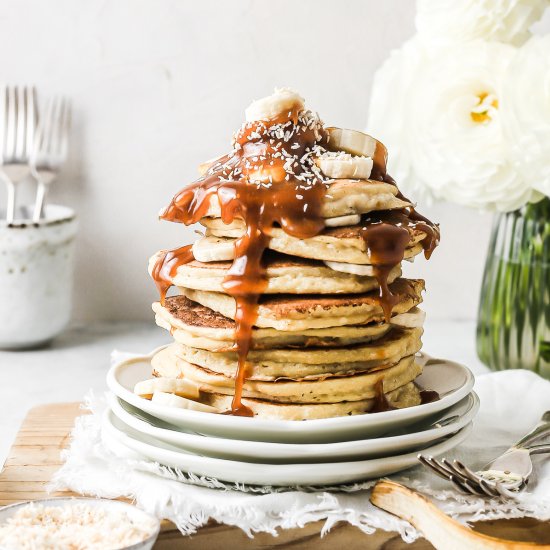 Banana Ricotta Pancakes