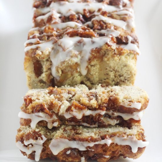 Gluten-Free Apple Fritter Bread (V)