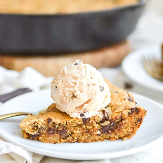 Vegan Skillet Cookie