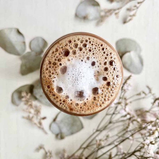 Creamy, chocolatey Nutella Latte