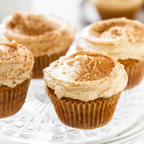 Easy Cinnamon Cupcakes