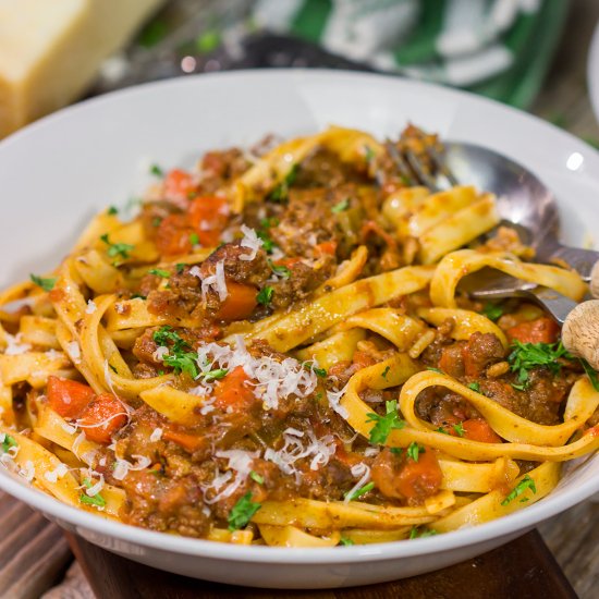 Tagliatelle Bolognese