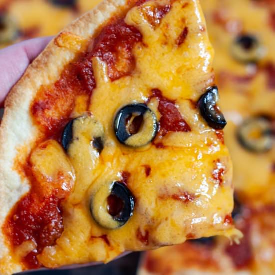 Air Fryer Tortilla Pizza