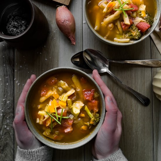 Easy One Pot Vegetable Soup