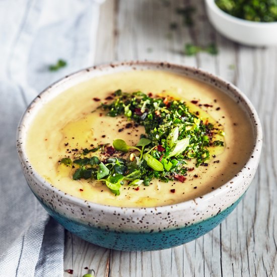 Potato Parsnip And Leek Soup