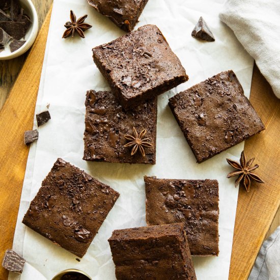 Healthier Sweet Potato Brownies