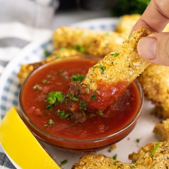 Air Fryer Mozzarella Sticks