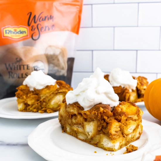 Pumpkin Bread Pudding