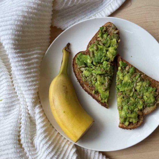 Peanut Butter Avocado Toast