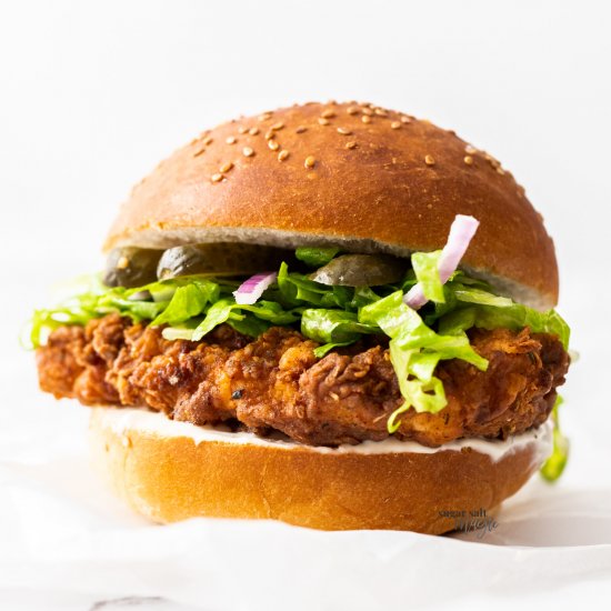 Crispy Chicken Burgers