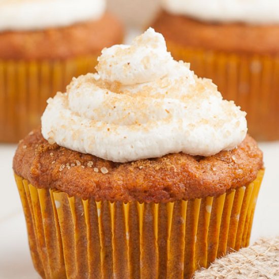 pumpkin cupcakes