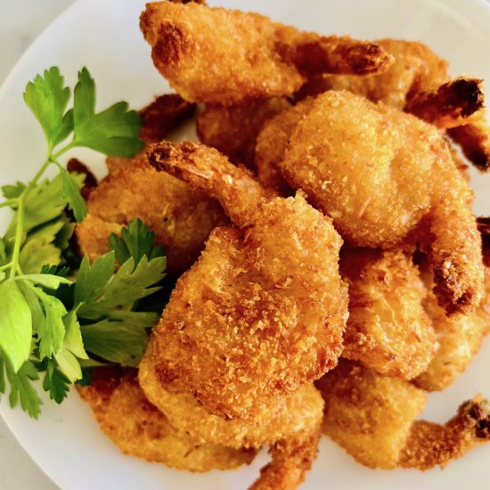 Air Fryer Frozen Coconut Shrimp