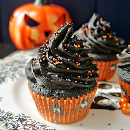 Black Cupcakes