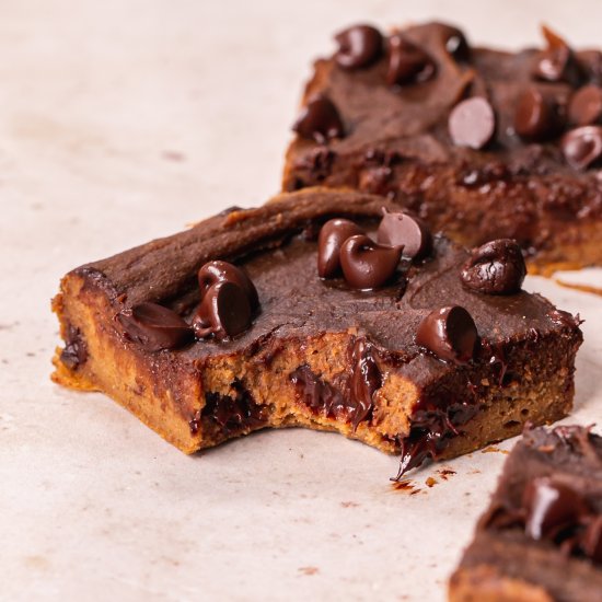 Chewy Sweet Potato Blondies