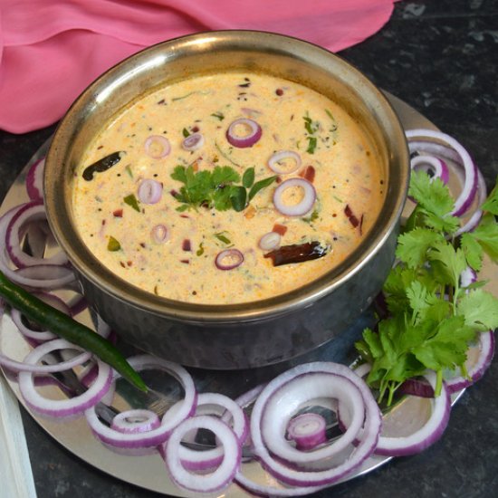 Onion-Yogurt Dip/Perugu Pachadi