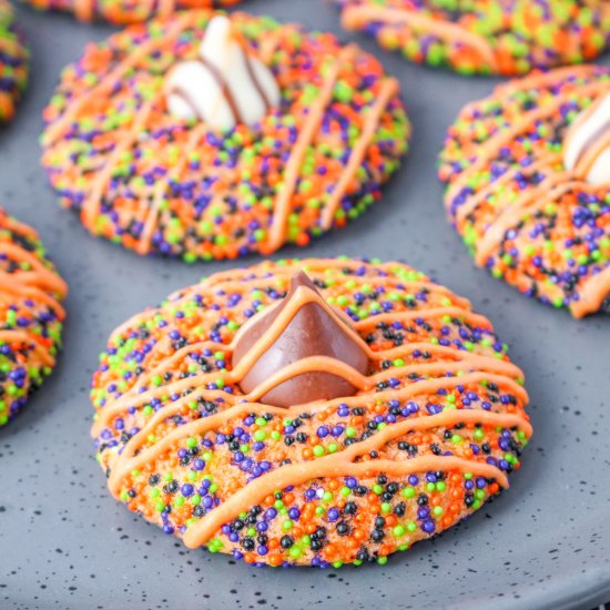 Halloween Hershey’s Kiss Cookies