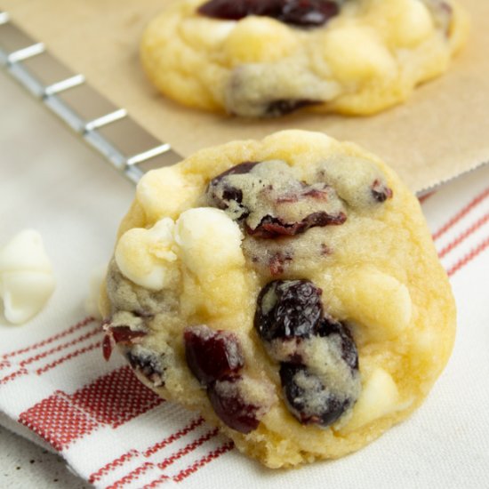 White Choc Chip Cranberry Cookies