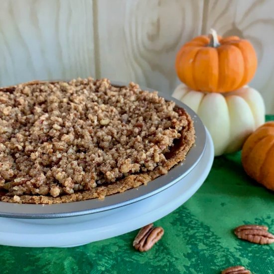 Pecan Praline Pie for Two