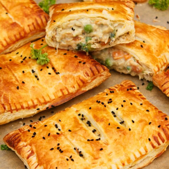 Chicken Pot Pie Hand Pies