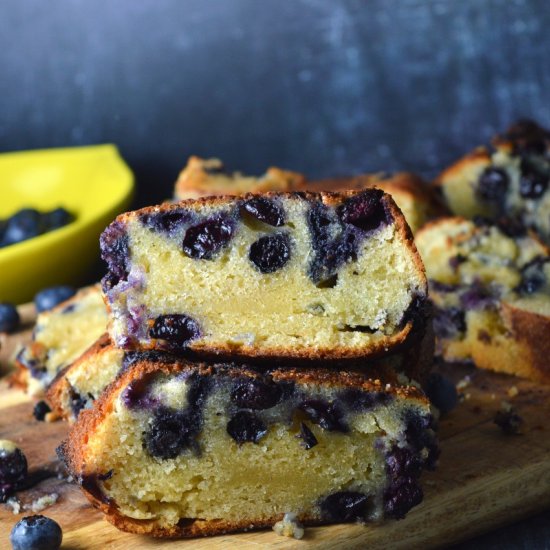 Lemon Blueberry Loaf Cake