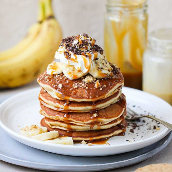 Banoffee Pie Pancakes Recipe