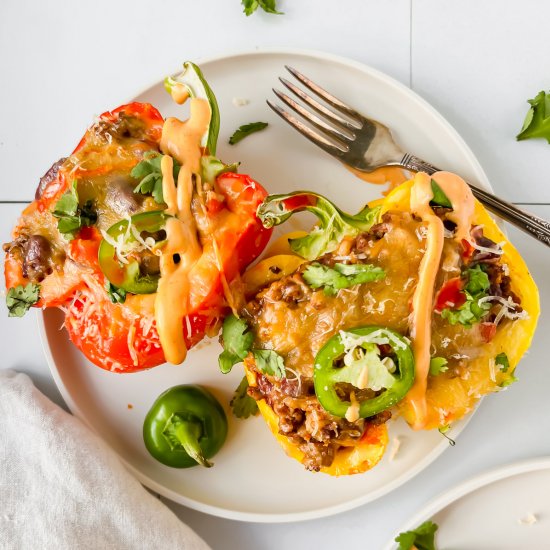 Enchilada Stuffed Peppers