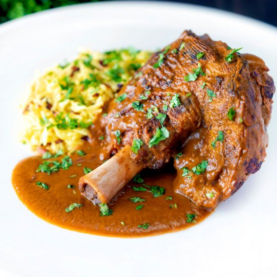 Lamb Shank Curry or Nalli Gosht