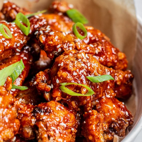 Air Fryer Korean Fried Chicken