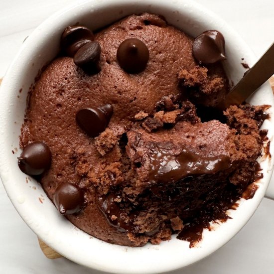 Chocolate Protein Mug Cake