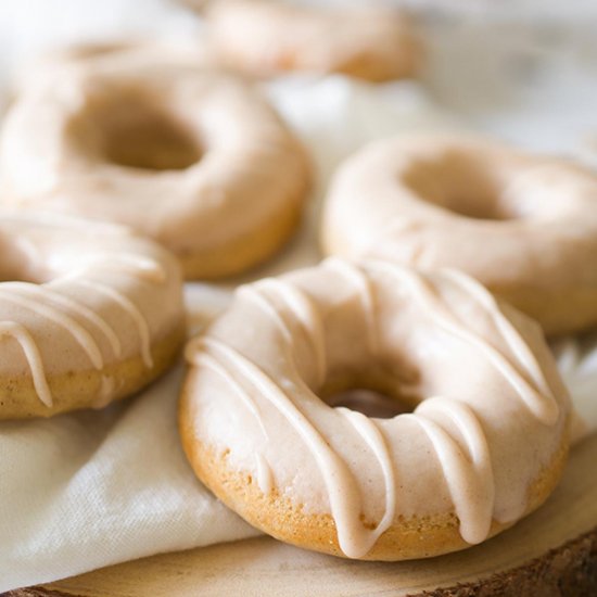 Chai Spice Baked Donuts