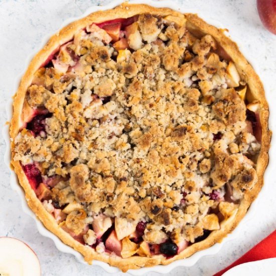 Apple Cranberry Pie