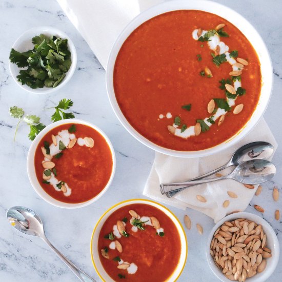 Creamy Carrot Ginger Soup