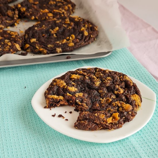 Chocolate Cornflake Cookies