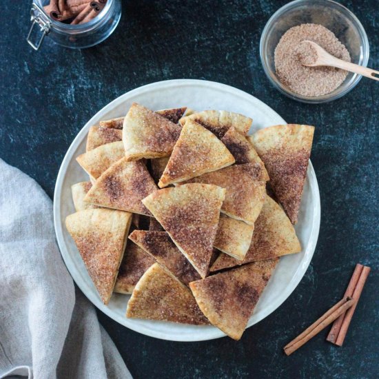 Cinnamon Sugar PIta Chips