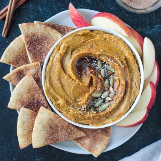 Sweet Pumpkin Hummus