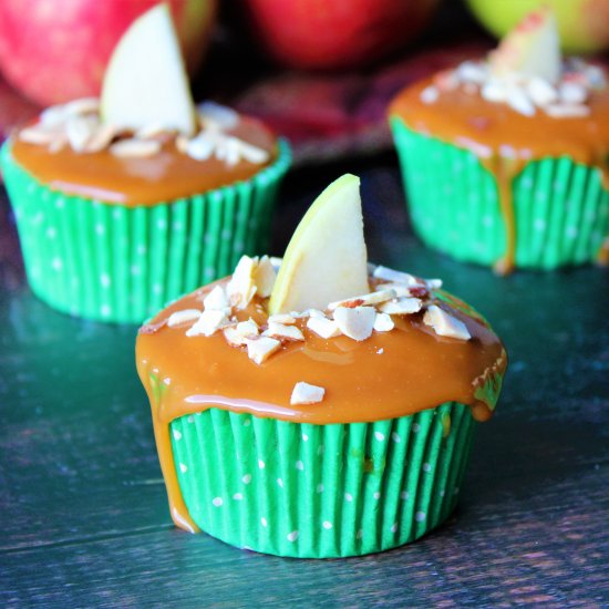 Caramel Apple Cupcakes