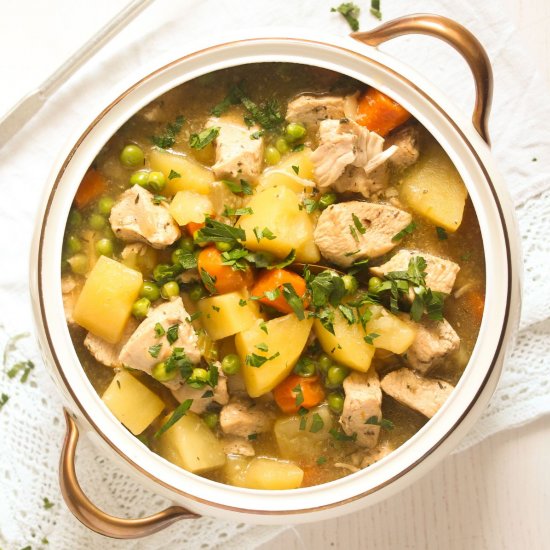 Easy Instant Pot Chicken Stew