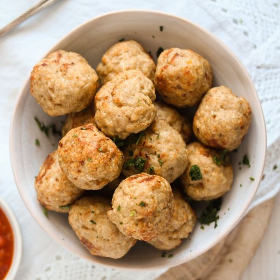 Air Fryer Turkey Meatballs