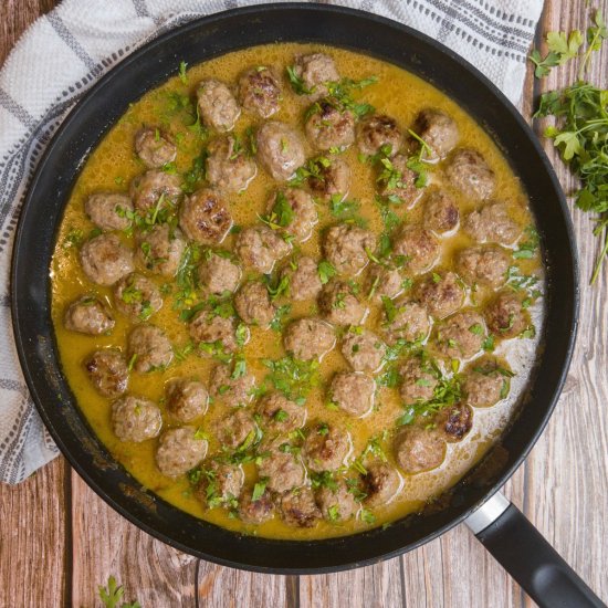 Gluten Free Swedish Meatballs