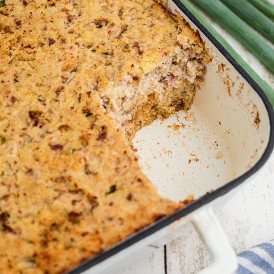 Cajun Cornbread Dressing