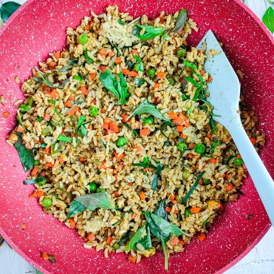 Thai Green Curry Fried Rice