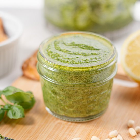 Low-Sodium Pesto